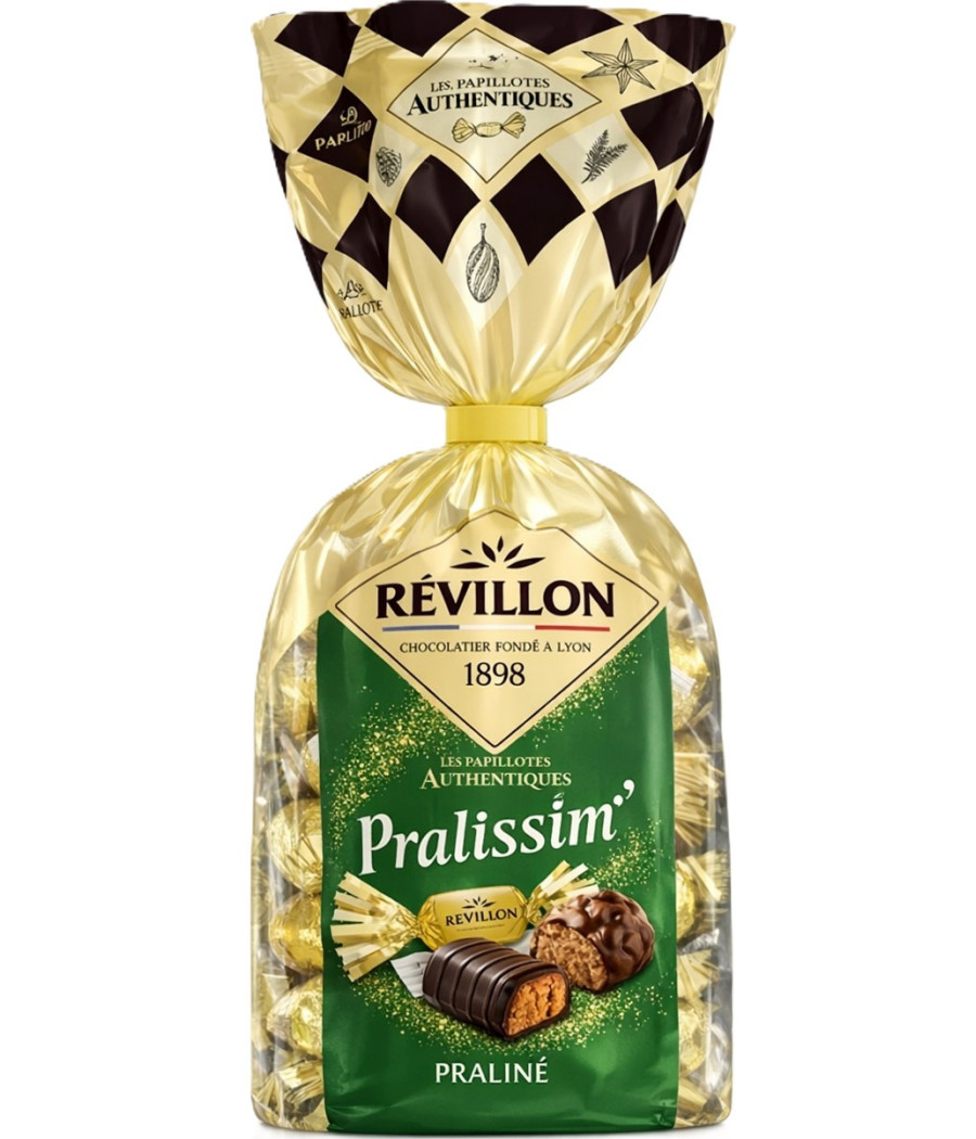 CHOCOLATS PAPILLOTES PRALINE REVILLON 360G
