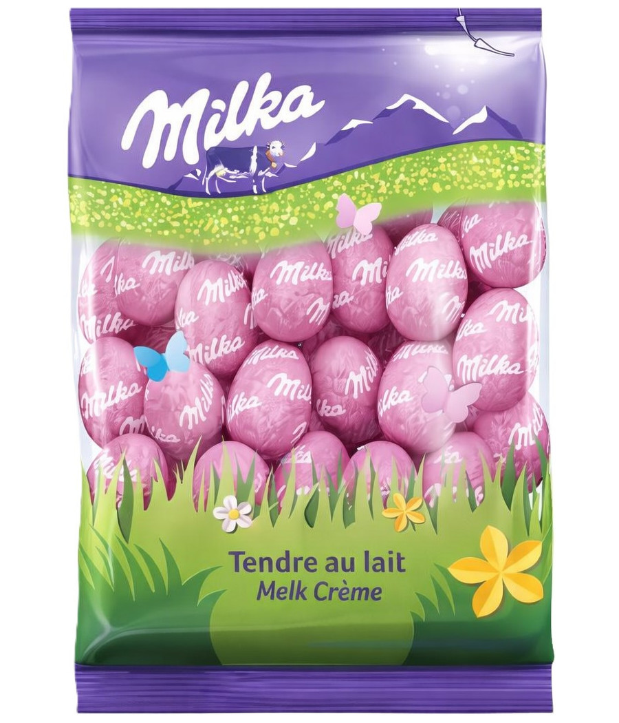 OEUFS CHOCOLAT TENDRE AU LAIT MILKA 200G