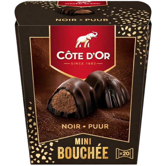 MINI BOUCHEE NOIR TRUFFE CÔTE D'OR 158G
