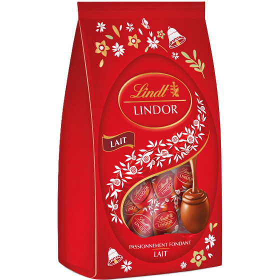 ŒUFS CHOCOLAT AU LAIT LINDOR LINDT 180G