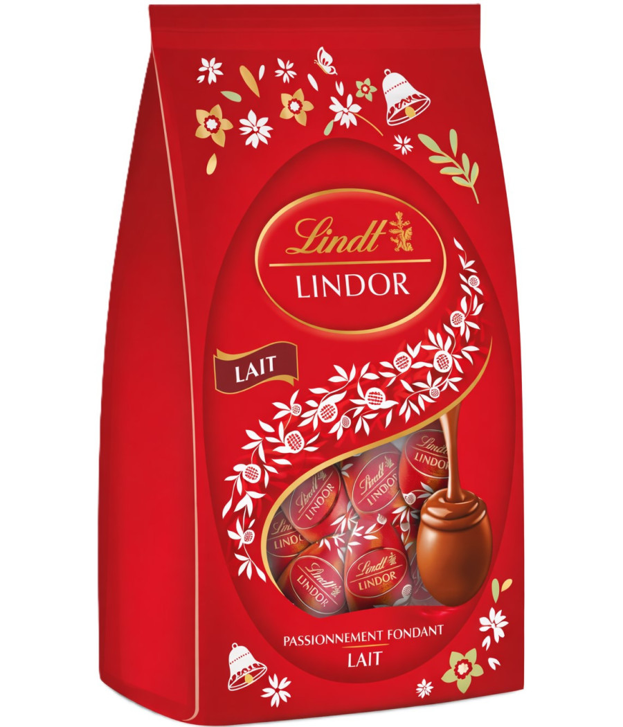 ŒUFS CHOCOLAT AU LAIT LINDOR LINDT 180G