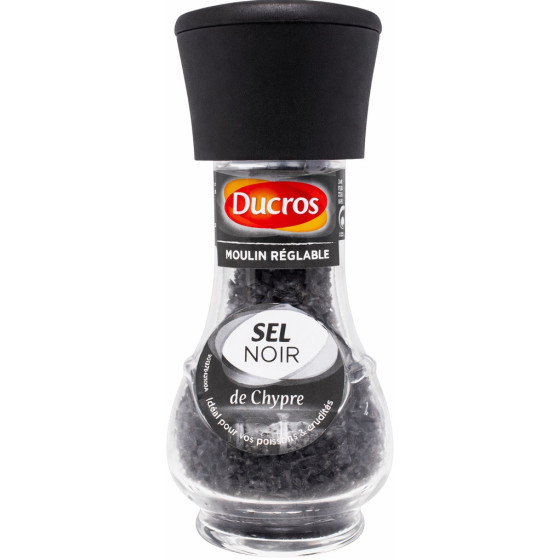 SEL NOIR DE CHYPRE DUCROS 90G