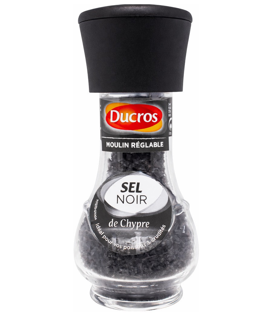SEL NOIR DE CHYPRE DUCROS 90G