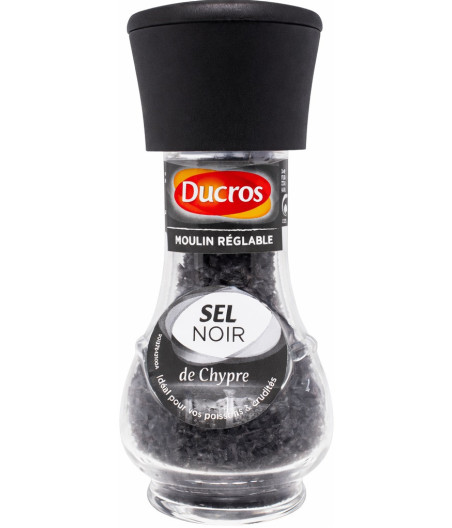 SEL NOIR DE CHYPRE DUCROS 90G