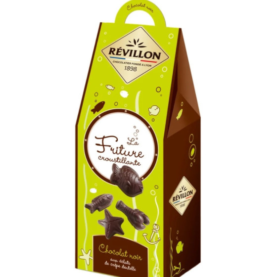LA FRITURE CROUSTILLANTE CHOCOLAT NOIR REVILLON 190G