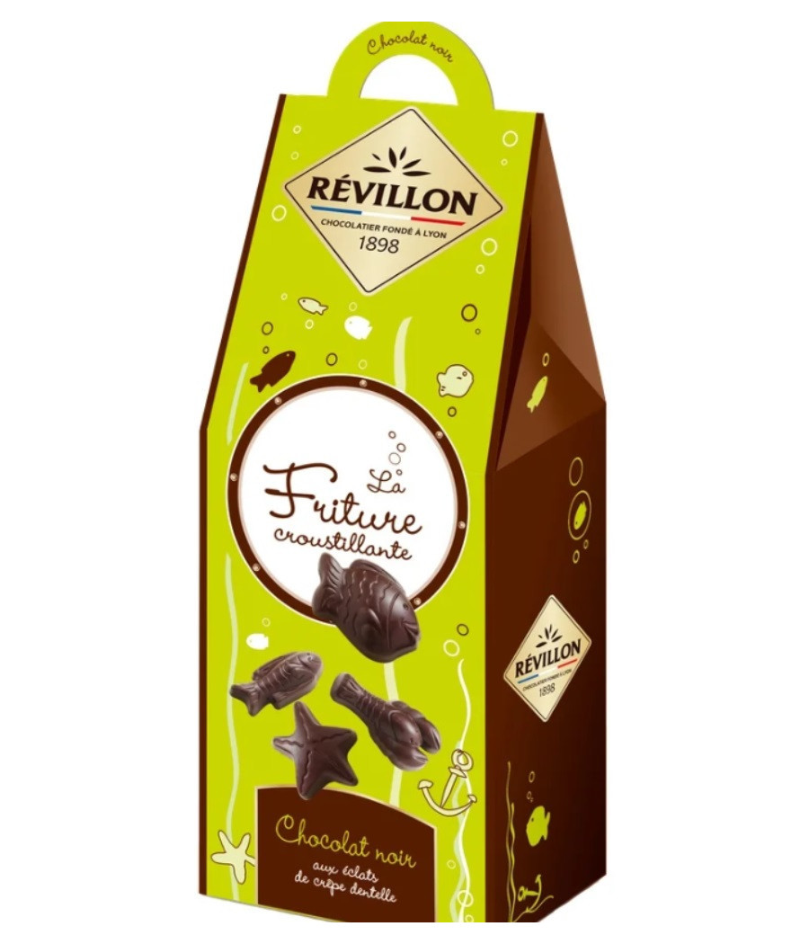 LA FRITURE CROUSTILLANTE CHOCOLAT NOIR REVILLON 190G