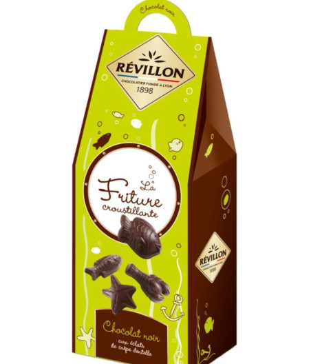 LA FRITURE CROUSTILLANTE CHOCOLAT NOIR REVILLON 190G