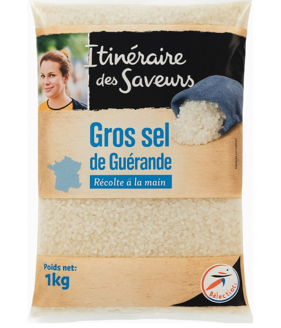 GROS SEL DE GUERANDE ITINERAIRE DES SAVEURS 1KG