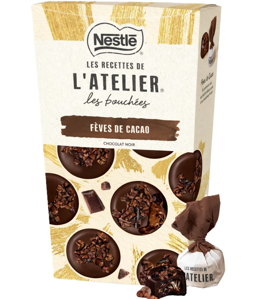 L'ATELIER LES BOUCHEES CHOCOLAT NOIR NESTLE
