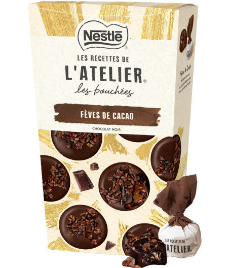 L'ATELIER LES BOUCHEES CHOCOLAT NOIR NESTLE