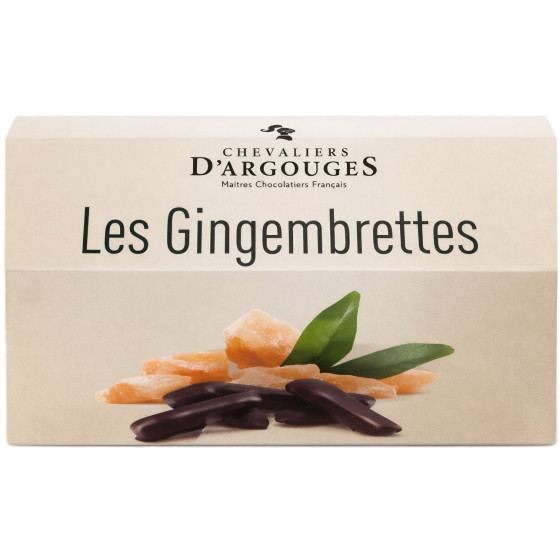 BOUCHEES DE CHOCOLAT GINGEMBRETTES CHEVALIER D'ARGOUGES 160G
