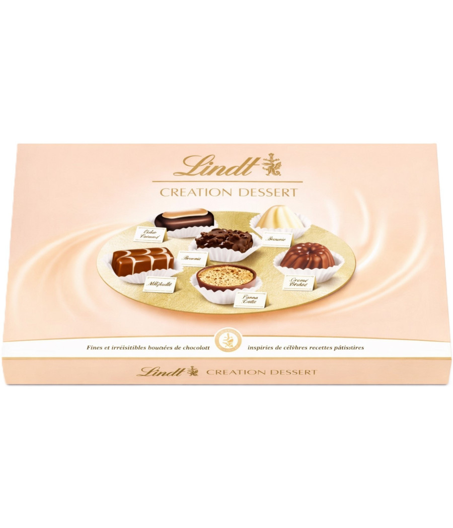 ASSORTIMENT CHOCOLATS CREATION DESSERT LINDT 180G