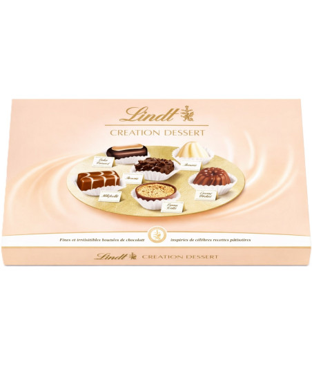 ASSORTIMENT CHOCOLATS CREATION DESSERT LINDT 180G