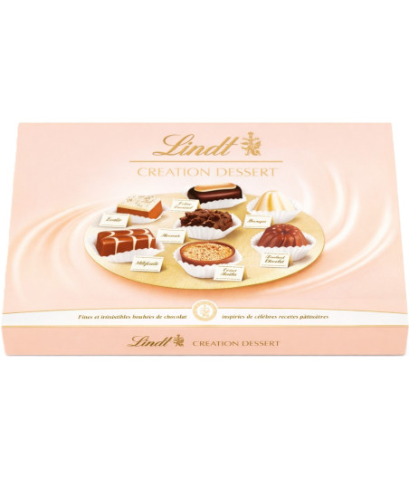 ASSORTIMENT CHOCOLATS CREATION DESSERT LINDT 451G