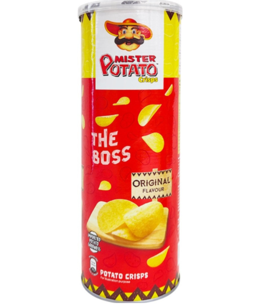 CHIPS CRISPS ORIGINAL MISTER POTATO 125G
