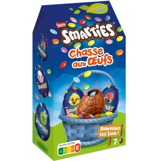CHOCOLAT CHASSE AUX OEUFS SMARTIES 122G