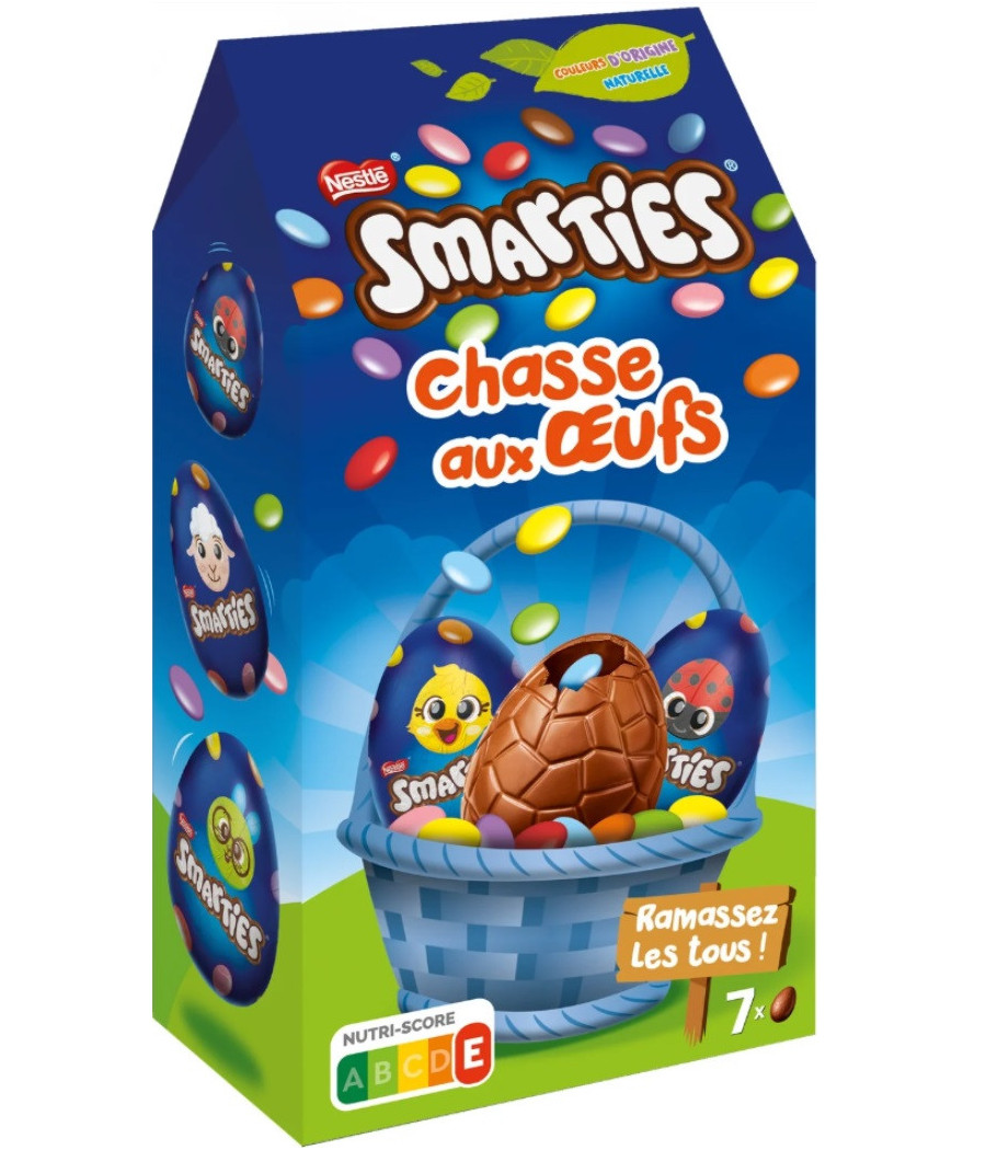 CHOCOLAT CHASSE AUX OEUFS SMARTIES 122G