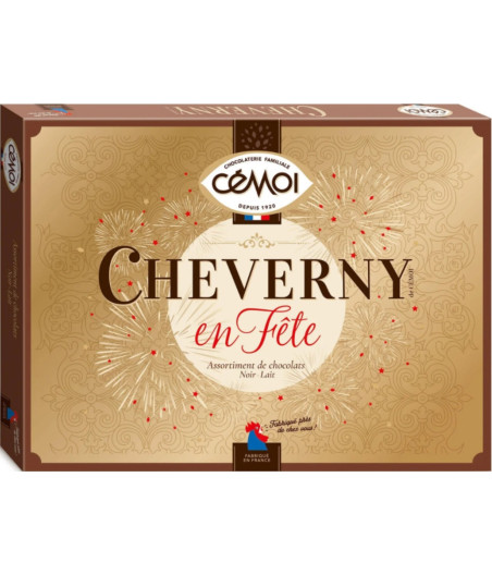 CHOCOLAT NOIR ET LAIT CHEVERNY CEMOI 401G