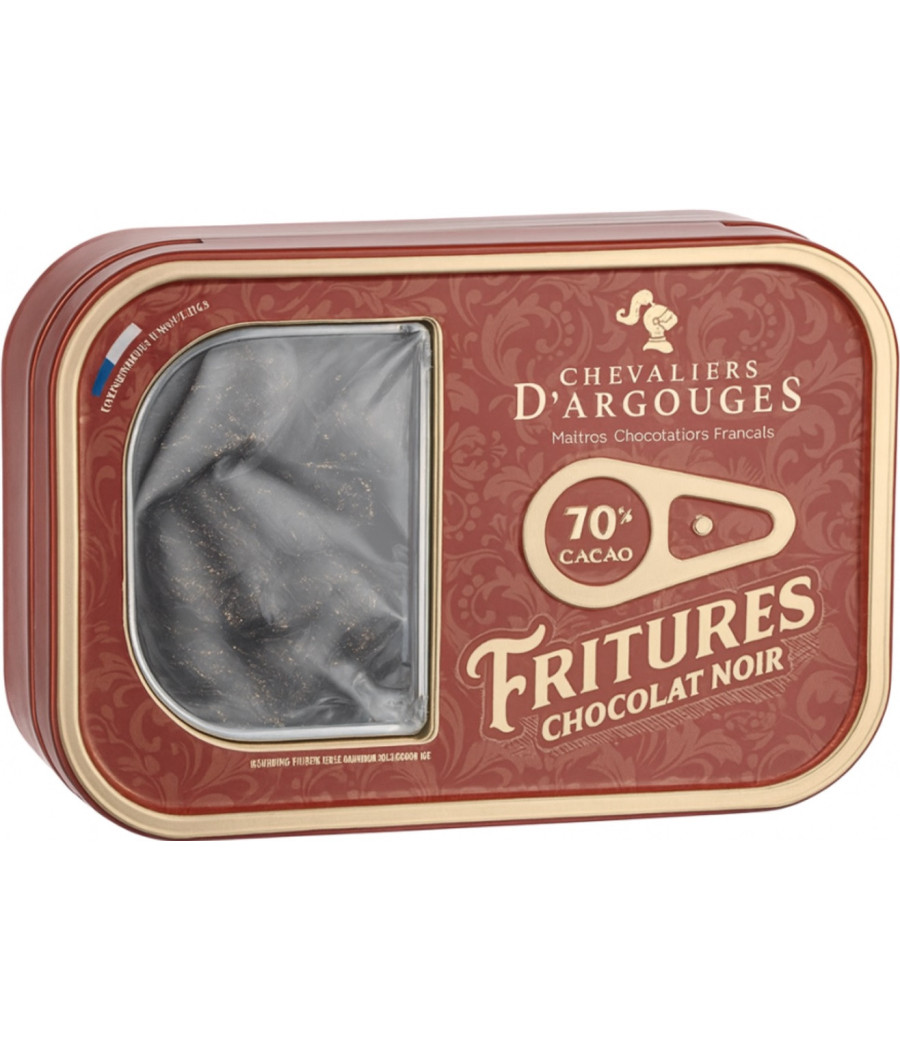 FRITURES CHOCOLAT NOIR CHEVALIERS D'ARGOUGES 90G