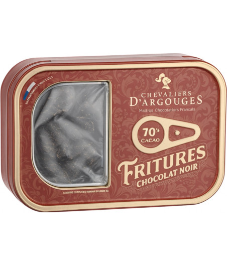 FRITURES CHOCOLAT NOIR CHEVALIERS D'ARGOUGES 90G