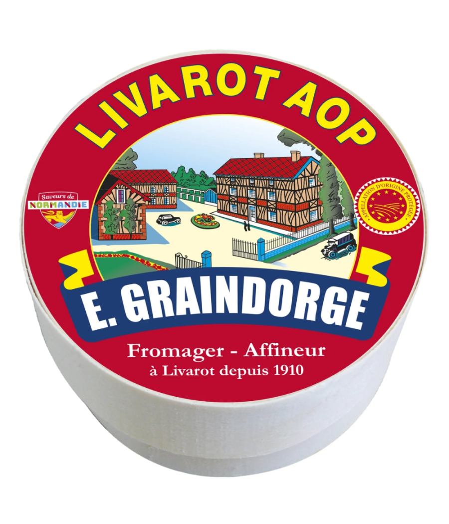 FROMAGE LIVAROT AOP GRAINDORGE 250G