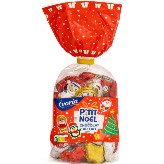 CHOCOLAT AU LAIT NOEL IVORIA 160G