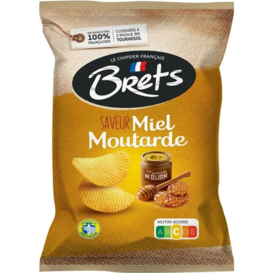 CHIPS SAVEUR MIEL MOUTARDE BRETS 125G