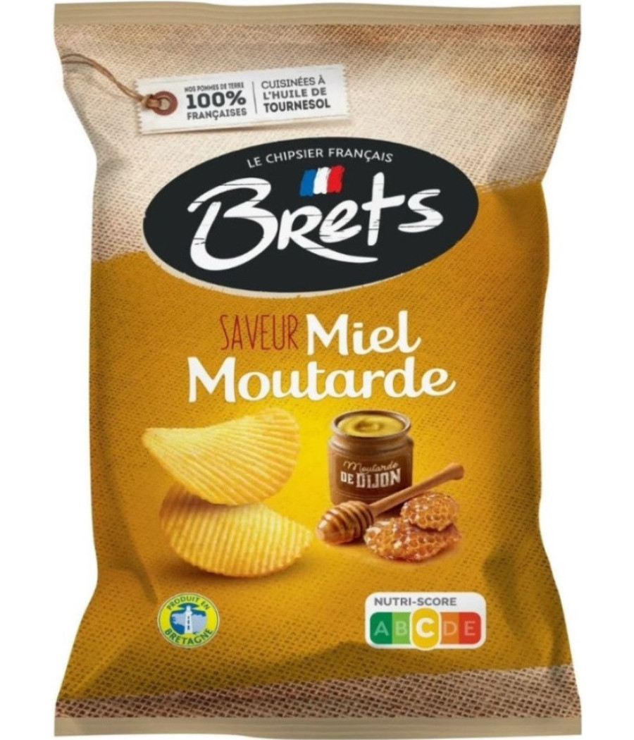 CHIPS SAVEUR MIEL MOUTARDE BRETS 125G
