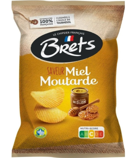CHIPS SAVEUR MIEL MOUTARDE BRETS 125G