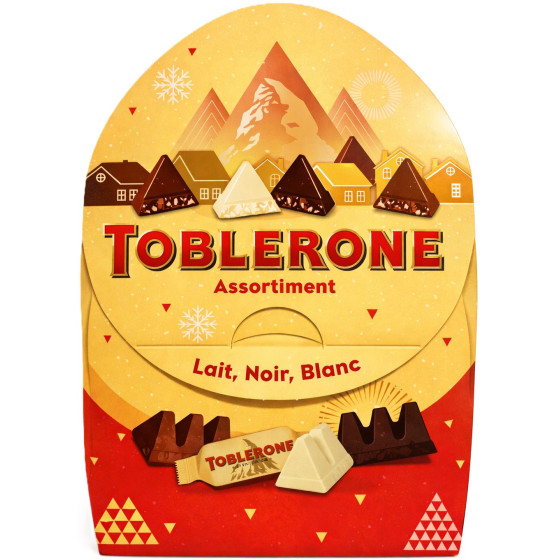ASSORTIMENT CHOCOLATS TOBLERONE 400G