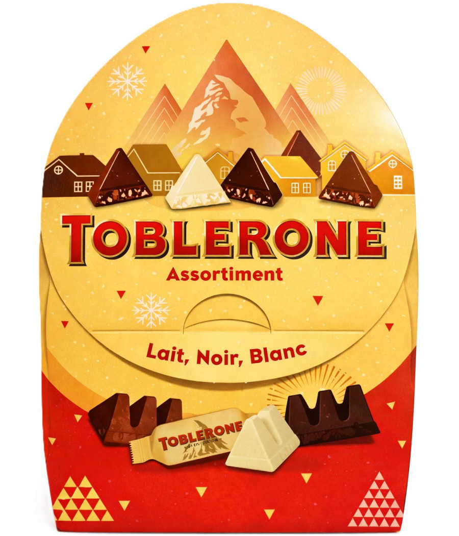 ASSORTIMENT CHOCOLATS TOBLERONE 400G