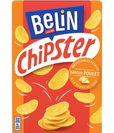 CHIPS CHIPSTER SAVEUR POULET BELIN 75G
