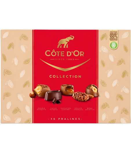 ASSORTIMENT CHOCOLATS COLLECTION COTE D'OR 345G