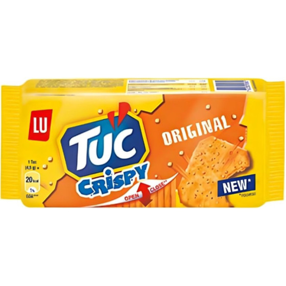 BISCUITS TUC CRISPY ORIGINAL LU 100G