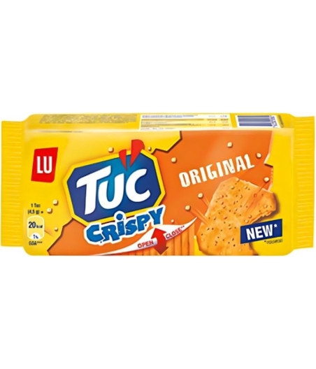 BISCUITS TUC CRISPY ORIGINAL LU 100G