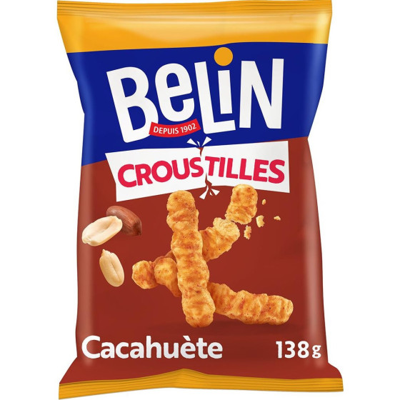 CROUSTILLES AUX CACAHUETES BELIN 138G