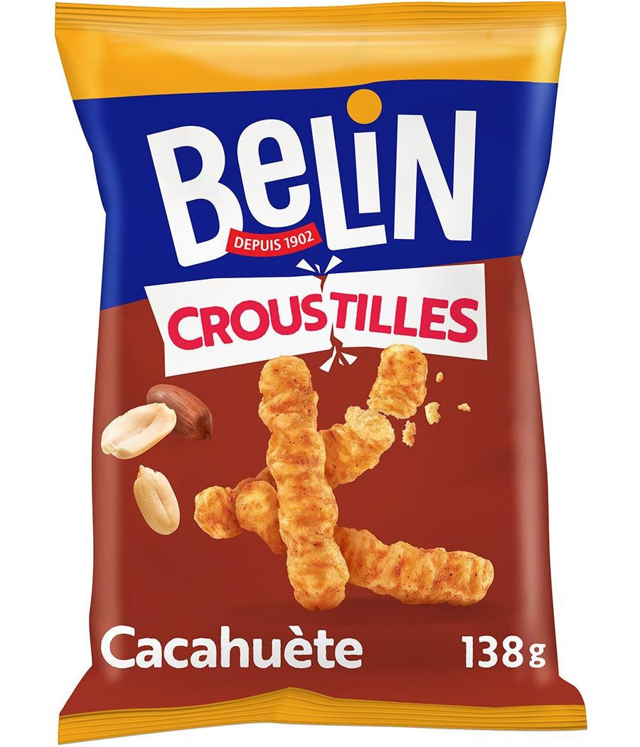 CROUSTILLES AUX CACAHUETES BELIN 138G