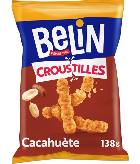CROUSTILLES AUX CACAHUETES BELIN 138G