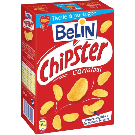 ORIGINAL CHIPSTER BELIN 75G