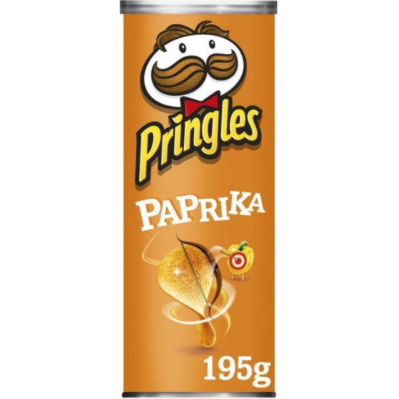 CHIPS TUILES PAPRIKA PRINGLES 195G