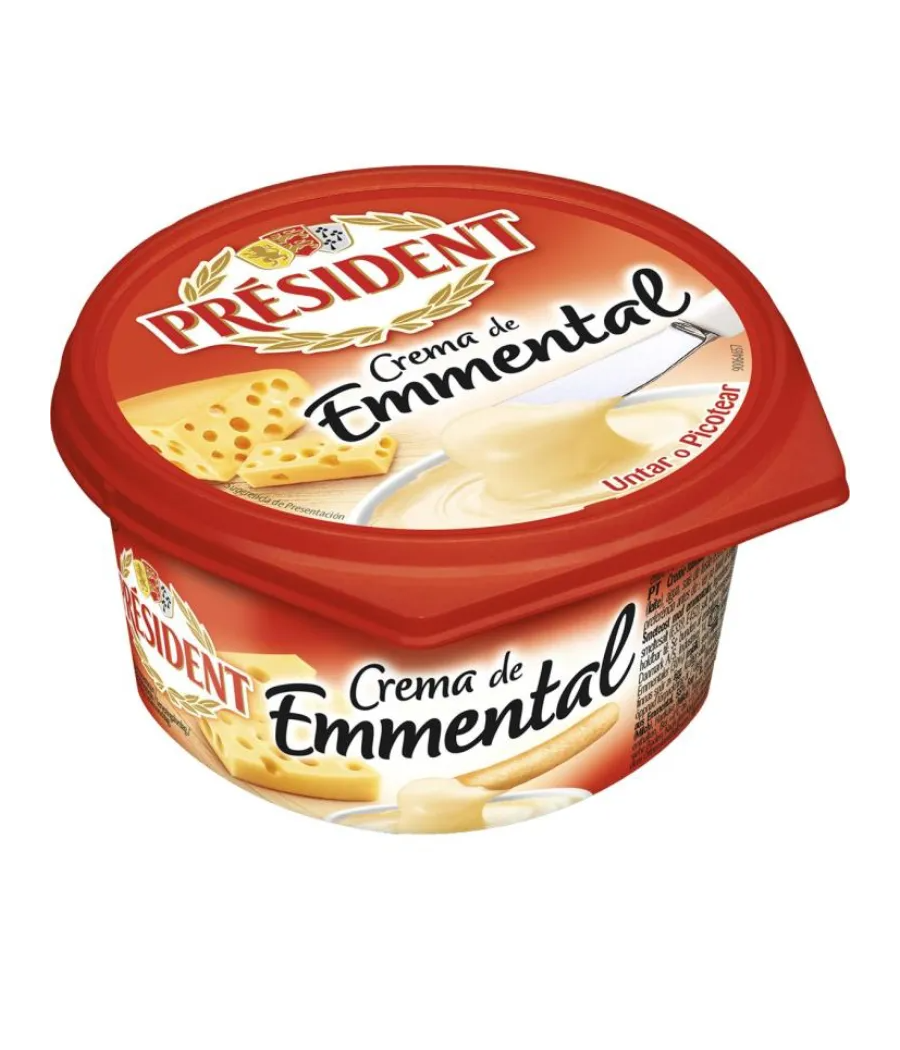 PRESIDENT CR?E D'EMMENTAL 125GR