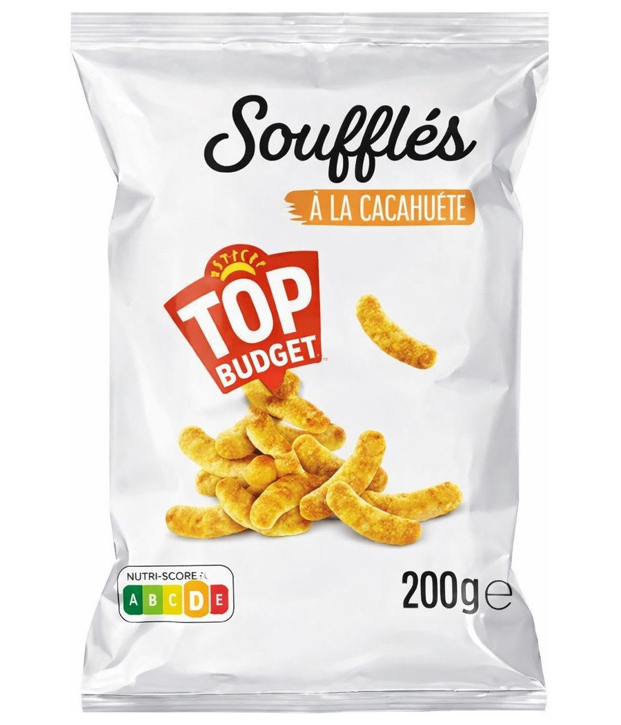 SOUFFLES A LA CACAHUETE TOP BUDGET 200G