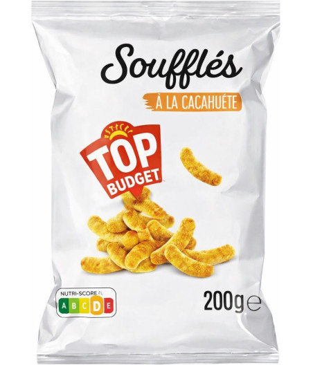 SOUFFLES A LA CACAHUETE TOP BUDGET 200G