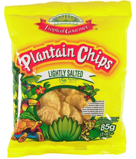 CHIPS PLANTIN SALEES TROPICAL GOURMET 85G