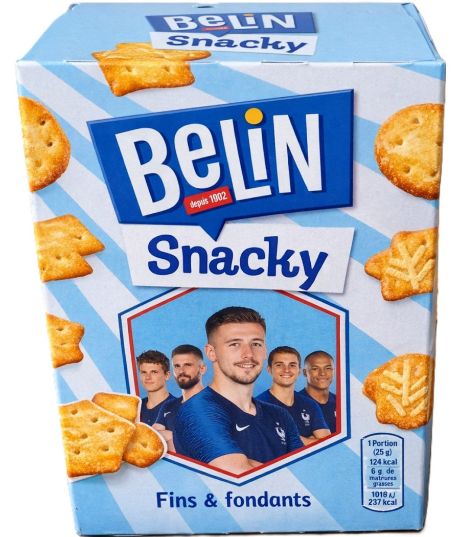 BISCUITS SNACKY FIN ET FONDANTS BELIN 100G