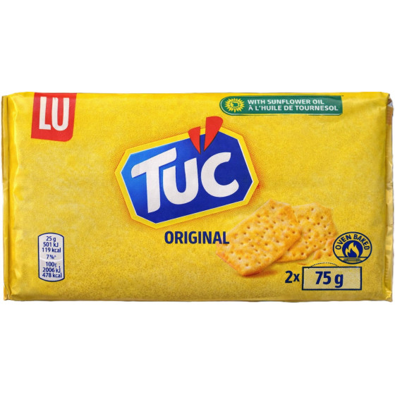 BISCUITS TUC ORIGINAL LU 150G