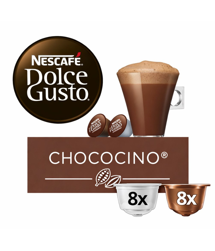 CAPSULES CHOCOLAT CHAUD CHOCOCINO DOLCE GUSTO NESCAFE 256G
