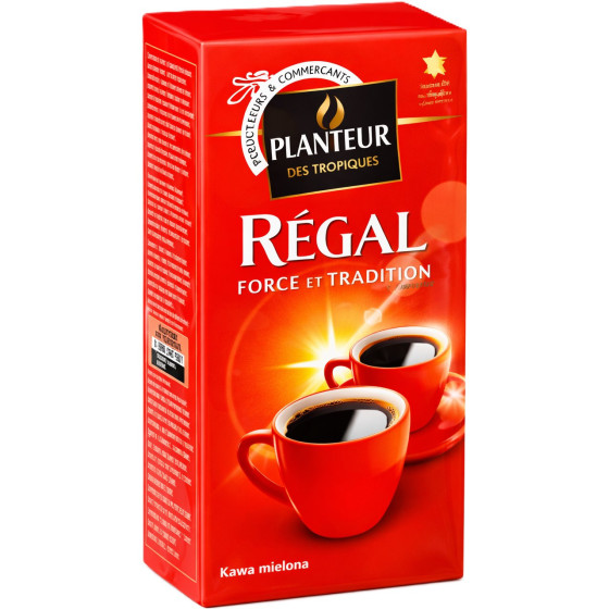CAFE MOULU REGAL FORCE ET TRADITION PLANTEUR DES TROPIQUES 250G