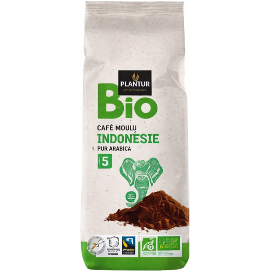 CAFE MOULU INDONESIE BIO PLANTEUR DES TROPIQUES 250G