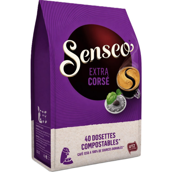 DOSETTES CAFE EXTRA CORSE SENSEO 277G